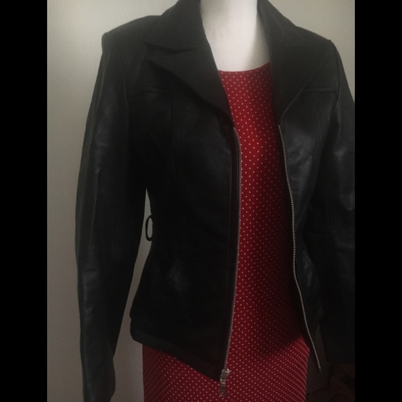 Vintage Wilson’s Maxima Black Leather Jacket - Picture 2 of 5